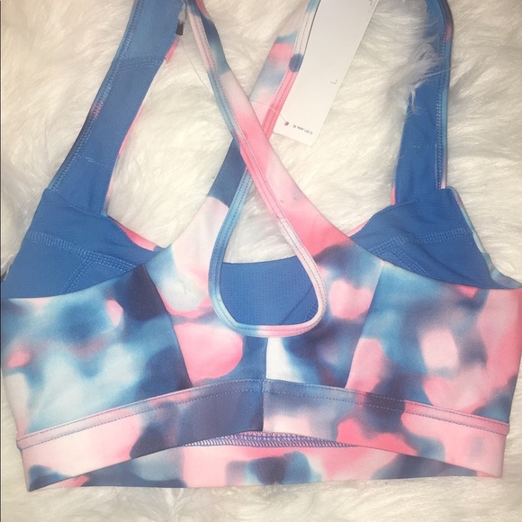 Adidas multicolored sports bra NWT - Picture 2 of 2